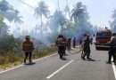 Kebakaran Hebat Landa Lahan Kosong di Natuna, Tim Gabungan Berjuang Padamkan Api Selama Dua Jam