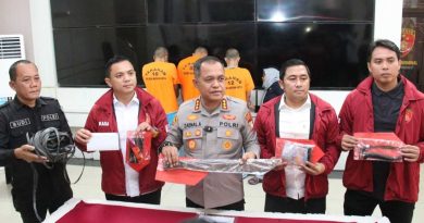 Bersenjata Parang dan Badik, Kawanan Perampok Indomaret Batam Diringkus Polisi