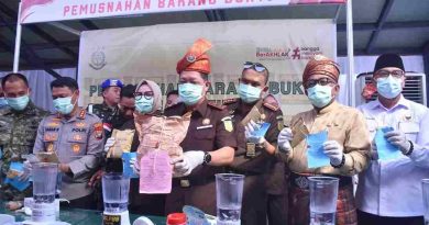 2 Kg Sabu, Ganja & Ekstasi Dimusnahkan Kejari Tanjungpinang: Komitmen Perangi Narkoba