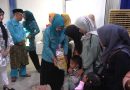 Cegah Stunting, Dewi Ansar Serahkan Ratusan Paket Gizi untuk Balita di Bintan