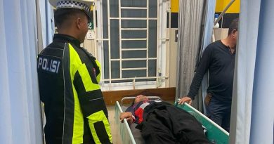 Dua Motor Tabrakan di Jalan Nusantara, Bintan, Dua Luka Berat dan Satu Luka Ringan