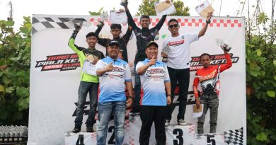 Hujan Tak Surutkan Semangat, Drag Bike Piala Ketua DPRD Kepri 2025 Meriah di Dompak