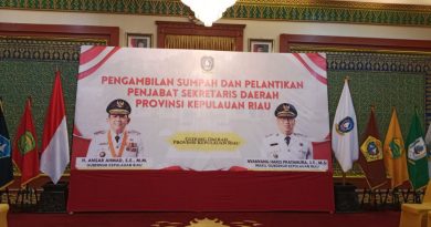 Dilantik Wagub Nyanyang, Sore Ini Luki Zaiman Ambil Alih Jabatan Sekdaprov Kepri