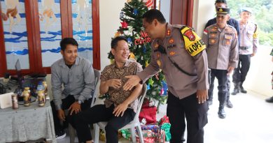 Pengamanan Natal 2025 di Anambas, Kapolres Pimpin Pengecekan Gereja di Siantan